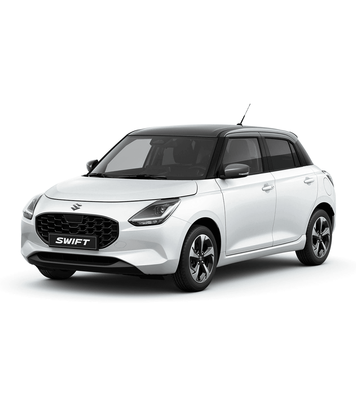 Suzuki Swift GLX Automatico color Blanco techo negro